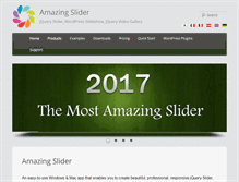 Tablet Screenshot of amazingslider.com